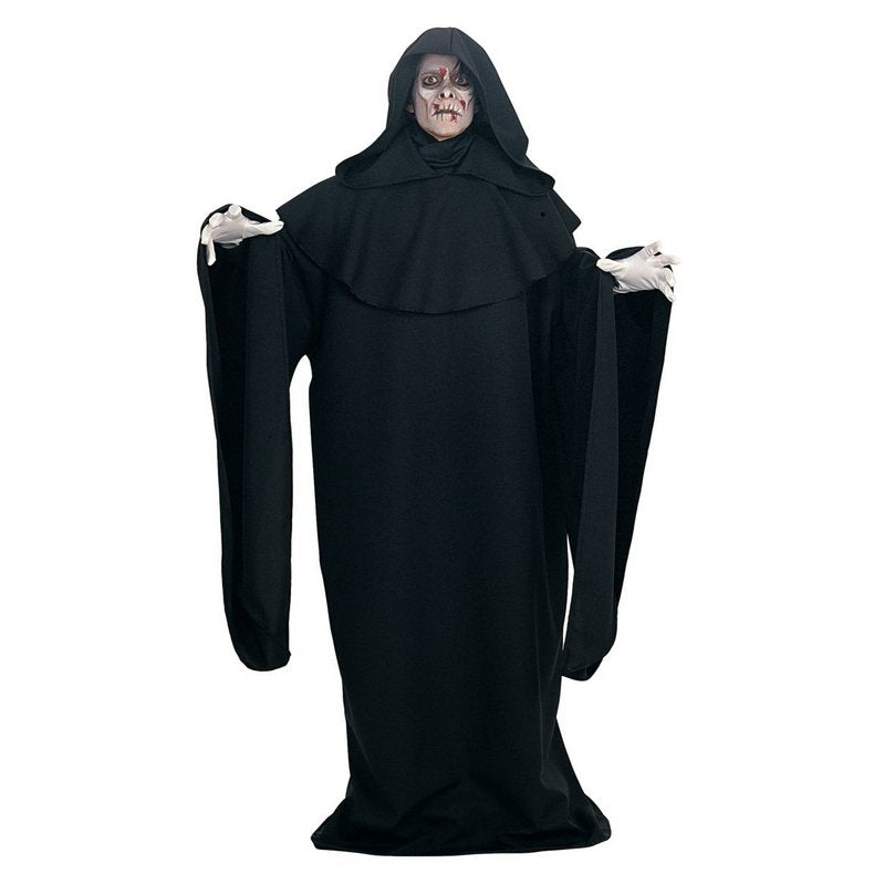 Deluxe Black Full Cut Robe- Adult