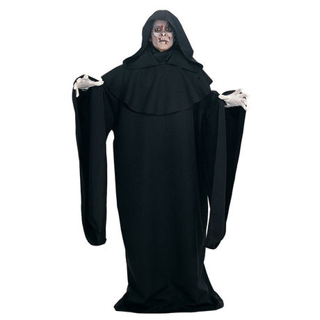 Deluxe Black Full Cut Robe- Adult
