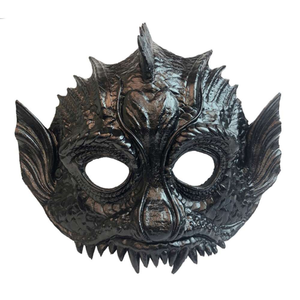 Fish Swamp monster Mask - Black