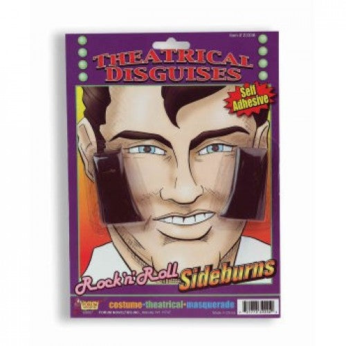 ROCK N ROLL SIDEBURNS Black