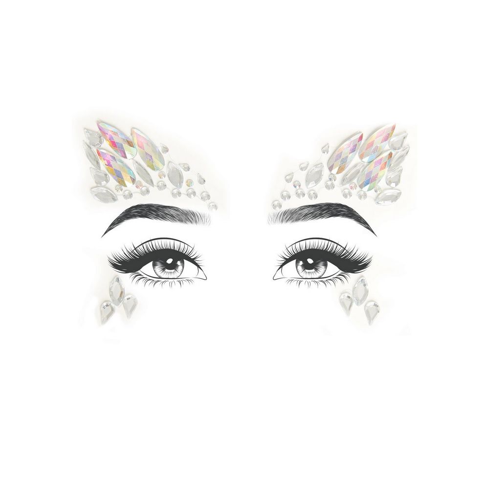 Arista face jewels sticker - Adhesive gems