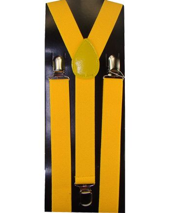 Regular Suspender  005 Yellow