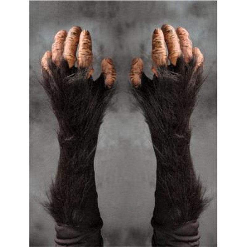 Chimpanzee GLOVES with hair