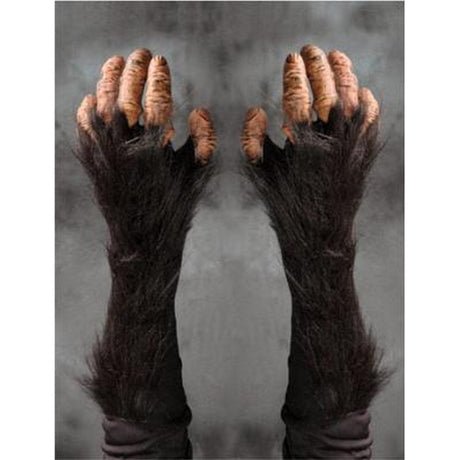 Chimpanzee GLOVES with hair