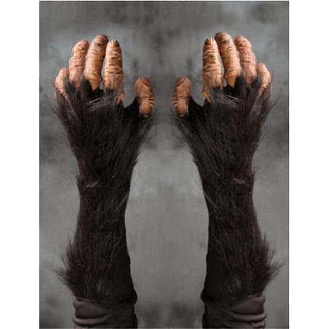 Chimpanzee GLOVES with hair