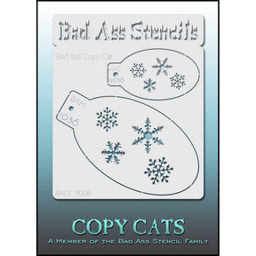 Snowflakes Stencils - BACC 9008 Bad Ass Copy Cats Stencils
