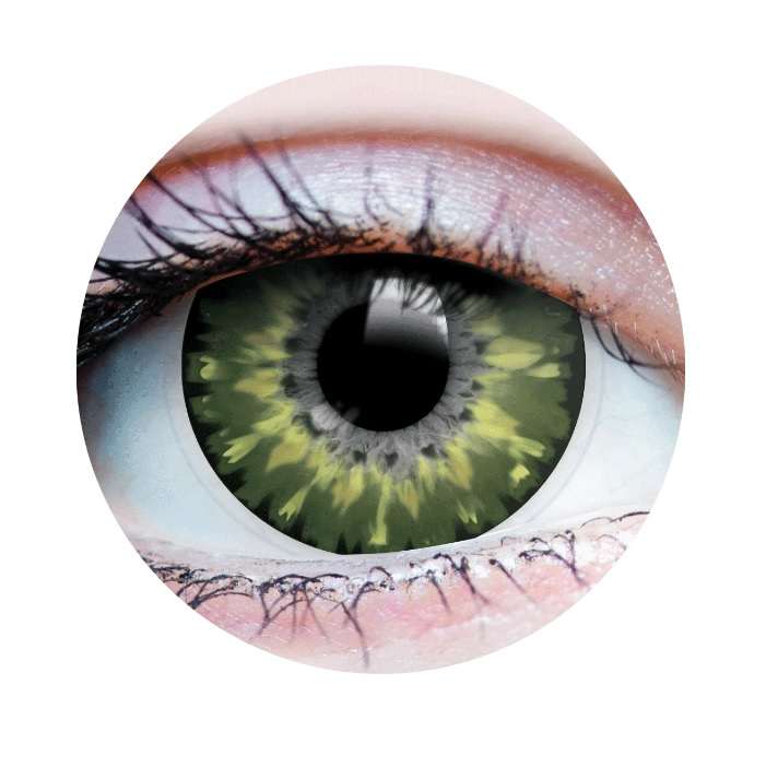 Ethereal Jade Contact Lenses - Green
