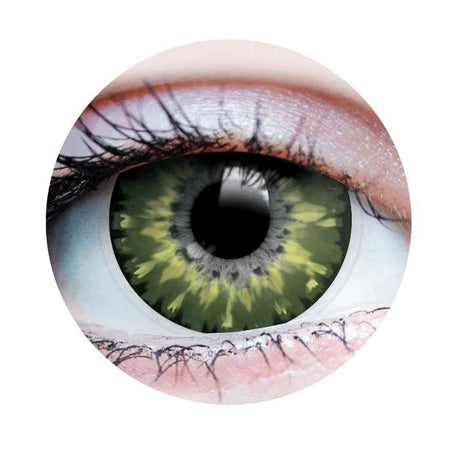 Ethereal Jade Contact Lenses - Green