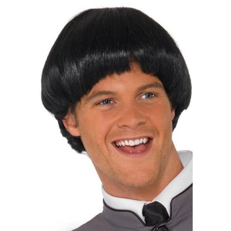 SWINGING 60s Bowl WIG - Black