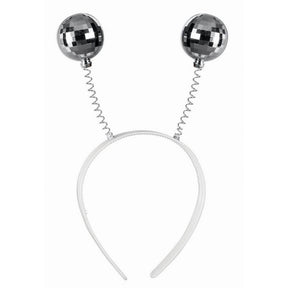 Metallic Head Boppers antenna Silver