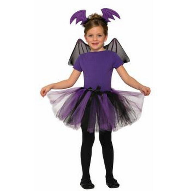 BAT Kids wings, tutu & headband KIT
