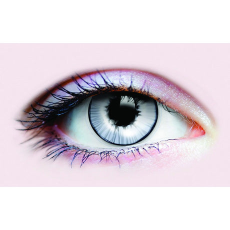 GHOST Contact LENSES - White/Black