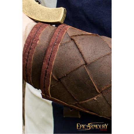 RFB Viking Bracers, Brown - Medium