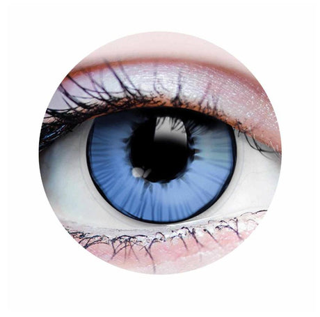 Super Hero Contact Lenses- Blue and Black
