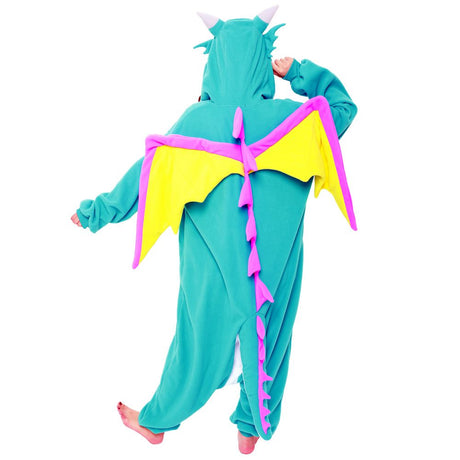 DRAGON - BLUE Kigurumi onesie- adult