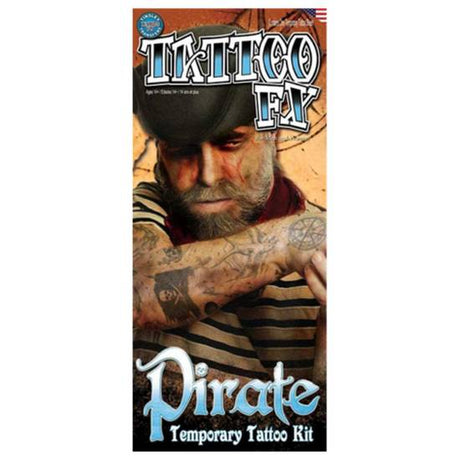 Buccaneer Pirate Temporary Tattoos CT-407