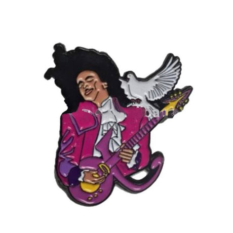 Artistic Prince Inspired When Doves Fly Enamel Pin