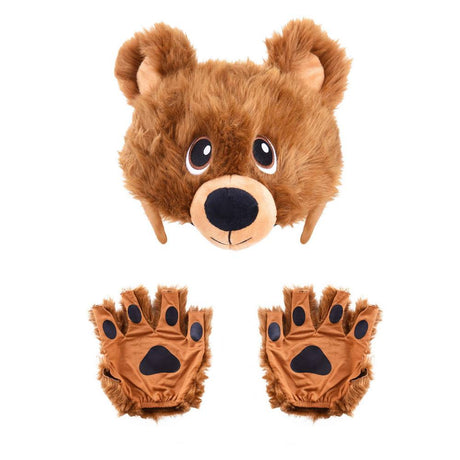Bear Plush Headband & Paws Kit