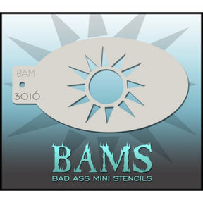 ISTENCILS 3016 Bad Ass Mini Stencil