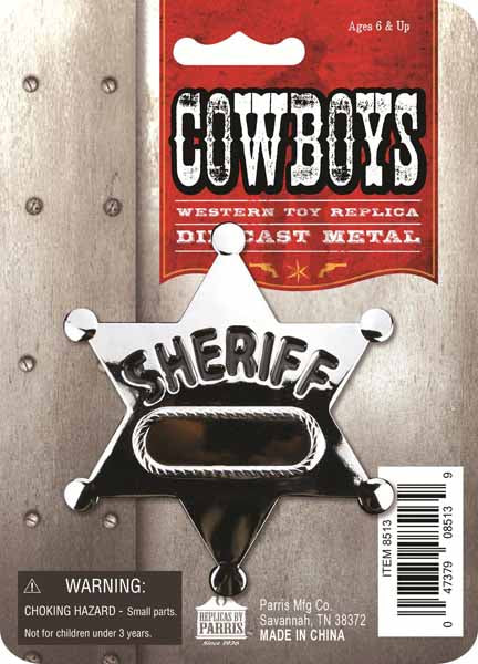 Cowboys Sheriff Badge