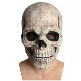 Skull latex scary Mask - moving jaw