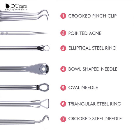 DUcare 4pcs blackhead removal set