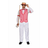 BARBER SHOP QUARTET VEST Standard Red/White