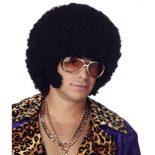 AFRO Chops men WIG - Black