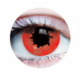 Contagion II Contact Lenses- Red & Black