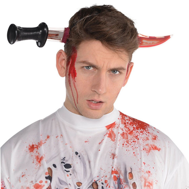 Bleeding Knife Through Head Headband