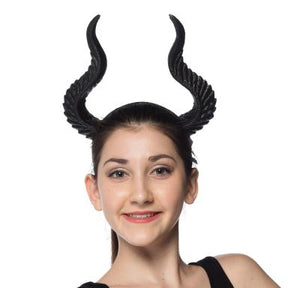 Supersoft Horns Malevolent on Headband