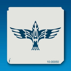ISTENCILS Native American Tribal Bird Stencil