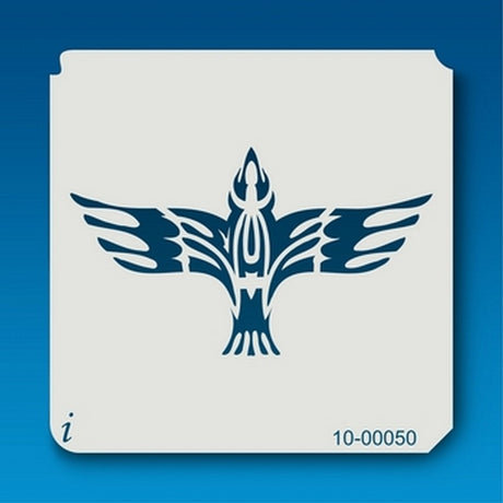 ISTENCILS Native American Tribal Bird Stencil