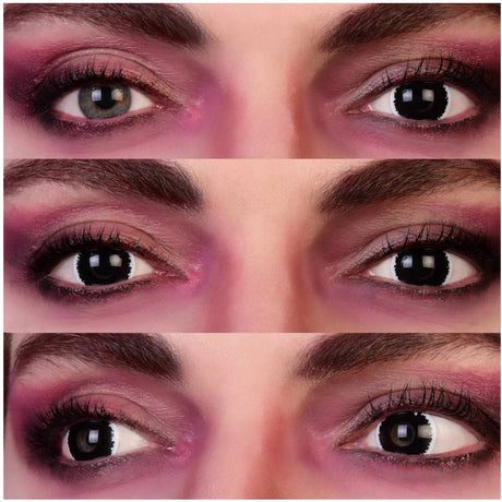 Chaos Contact Lenses- Black & White
