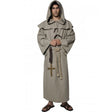 Old England Friar Tuck - Hooded robe M Grey