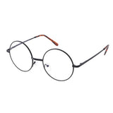 Unisex Metal Medium Round Frame Blue Light Filtering Clear Lens Computer Glasses Assorted