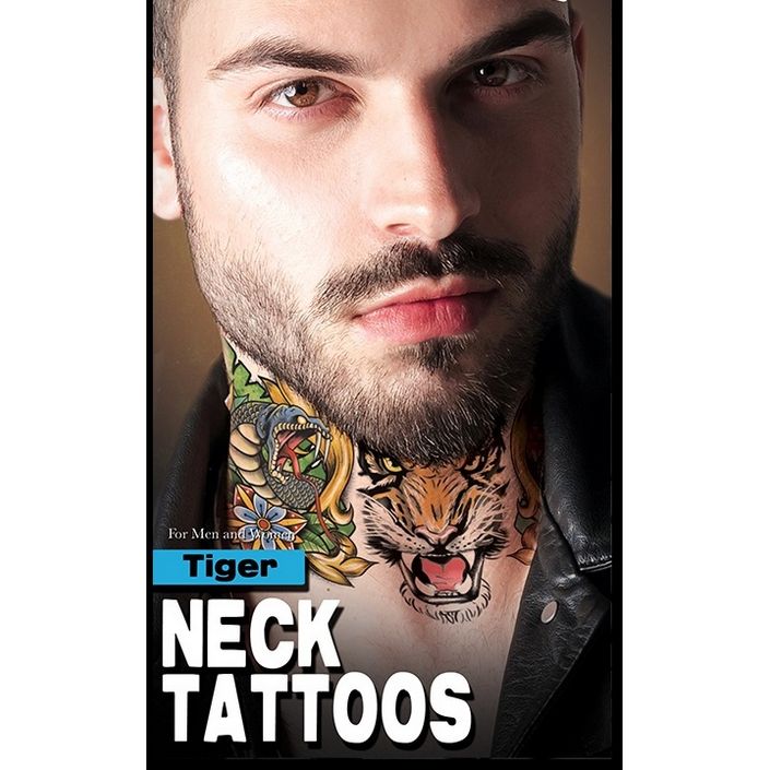 FX Tiger Neck Tattoos