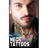 FX Tiger Neck Tattoos