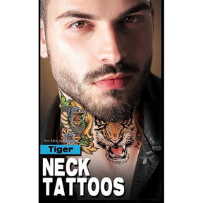FX Tiger Neck Tattoos