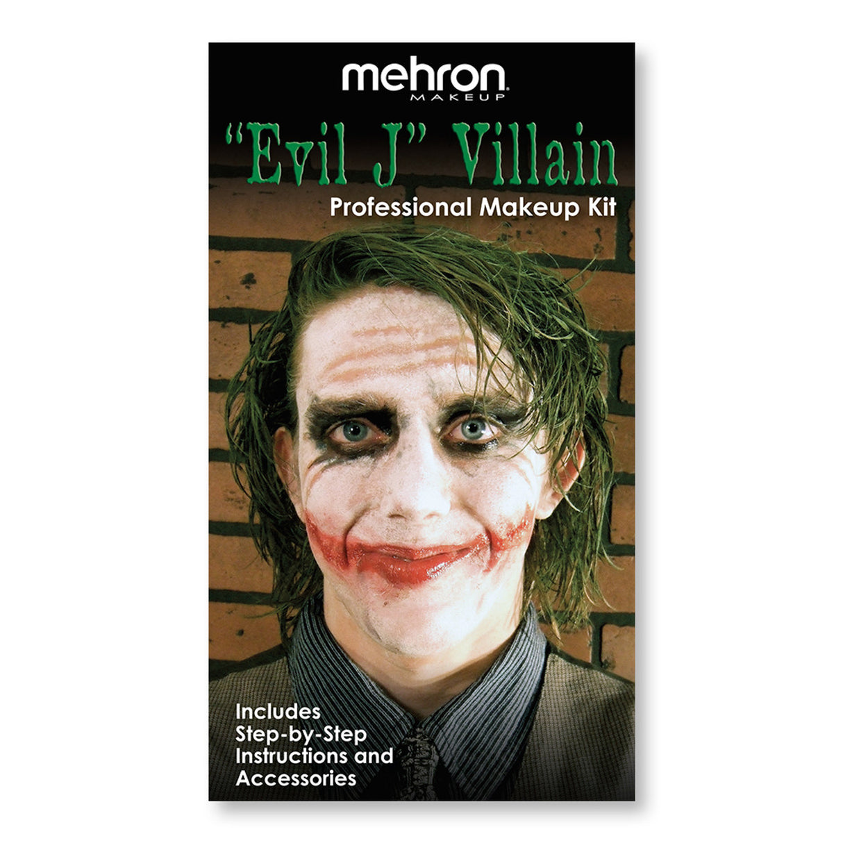 Mehron Character Makeup Kit - Evil J Villain