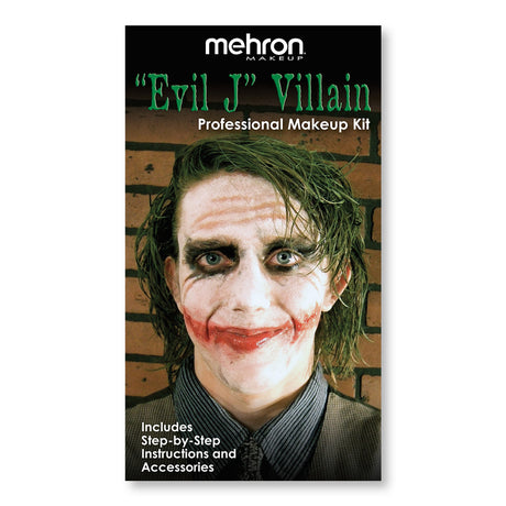 Mehron Character Makeup Kit - Evil J Villain