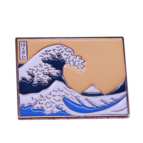 Great wave off the coast of Kanagawa Badge