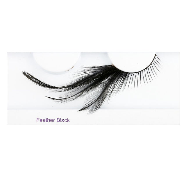 Wicked Feather Eyelashes - Black