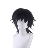 Water Demon killer cosplay two colours Wig - Black