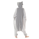 Grey Wolf Kigurumi onesie - adult