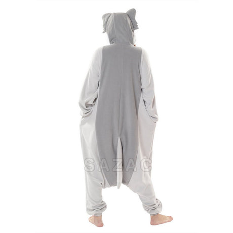 Grey Wolf Kigurumi onesie - adult