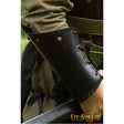 RFB Leather Bracers, Black