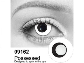 Possessed white Contact Lenses  09.162