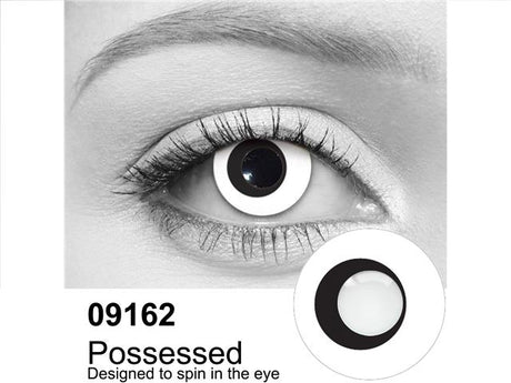Possessed white Contact Lenses  09.162