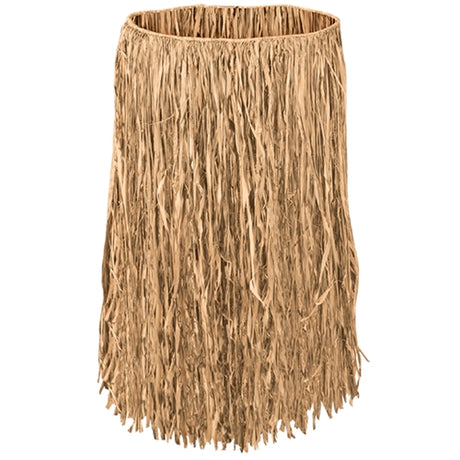 31"x28" raffia Hula Skirt natural Natural